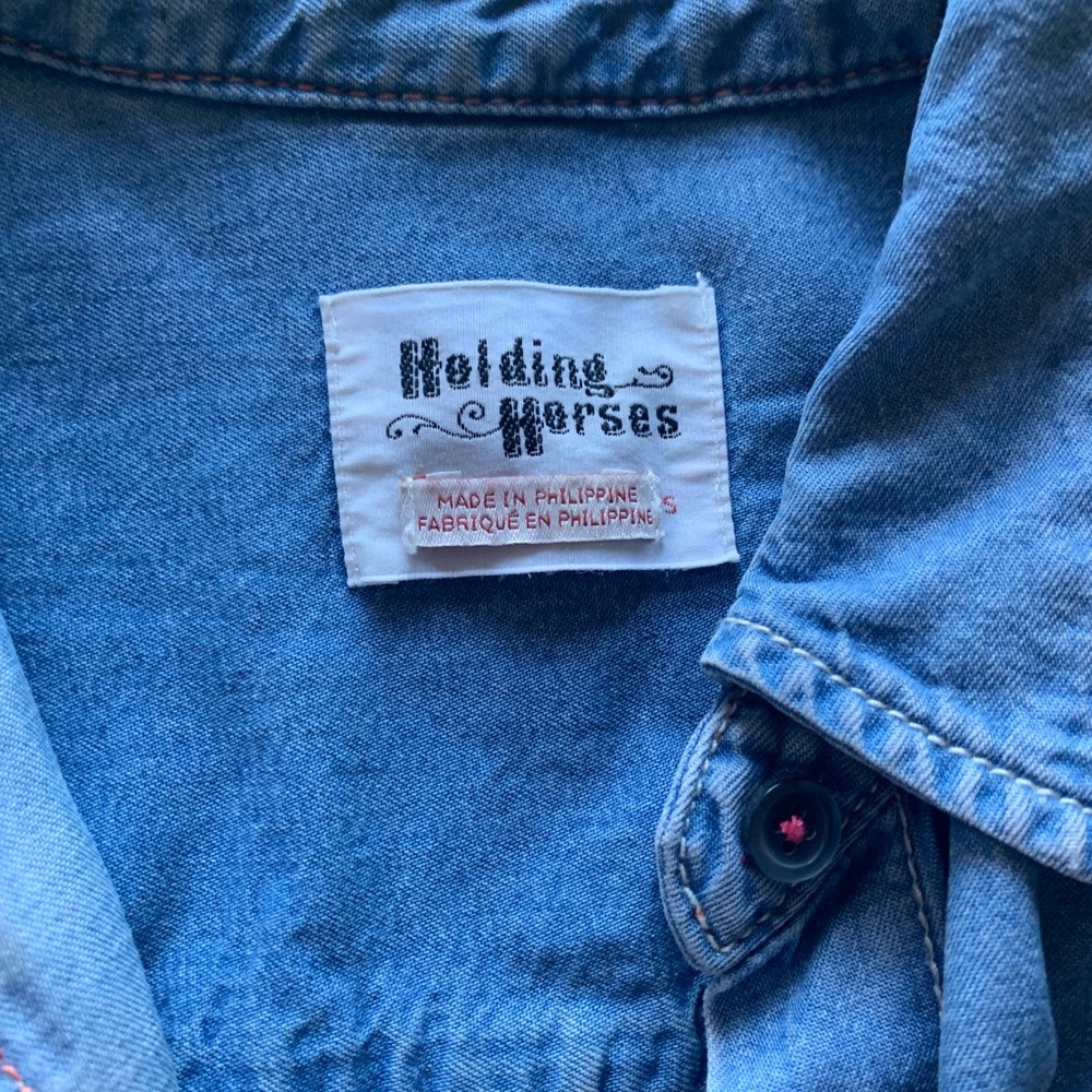 Holding Horses Chambray Button Up - image 3
